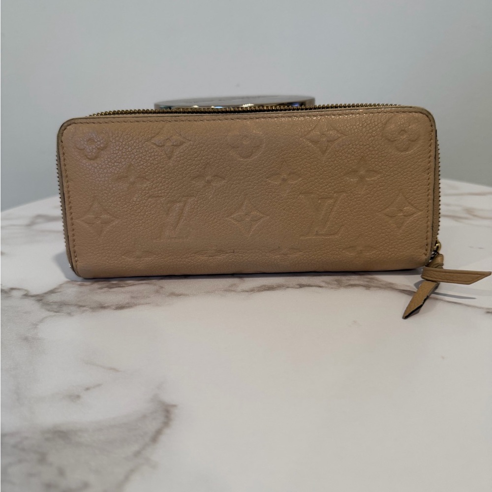 Louis Vuitton Beige Monogram Wallet
